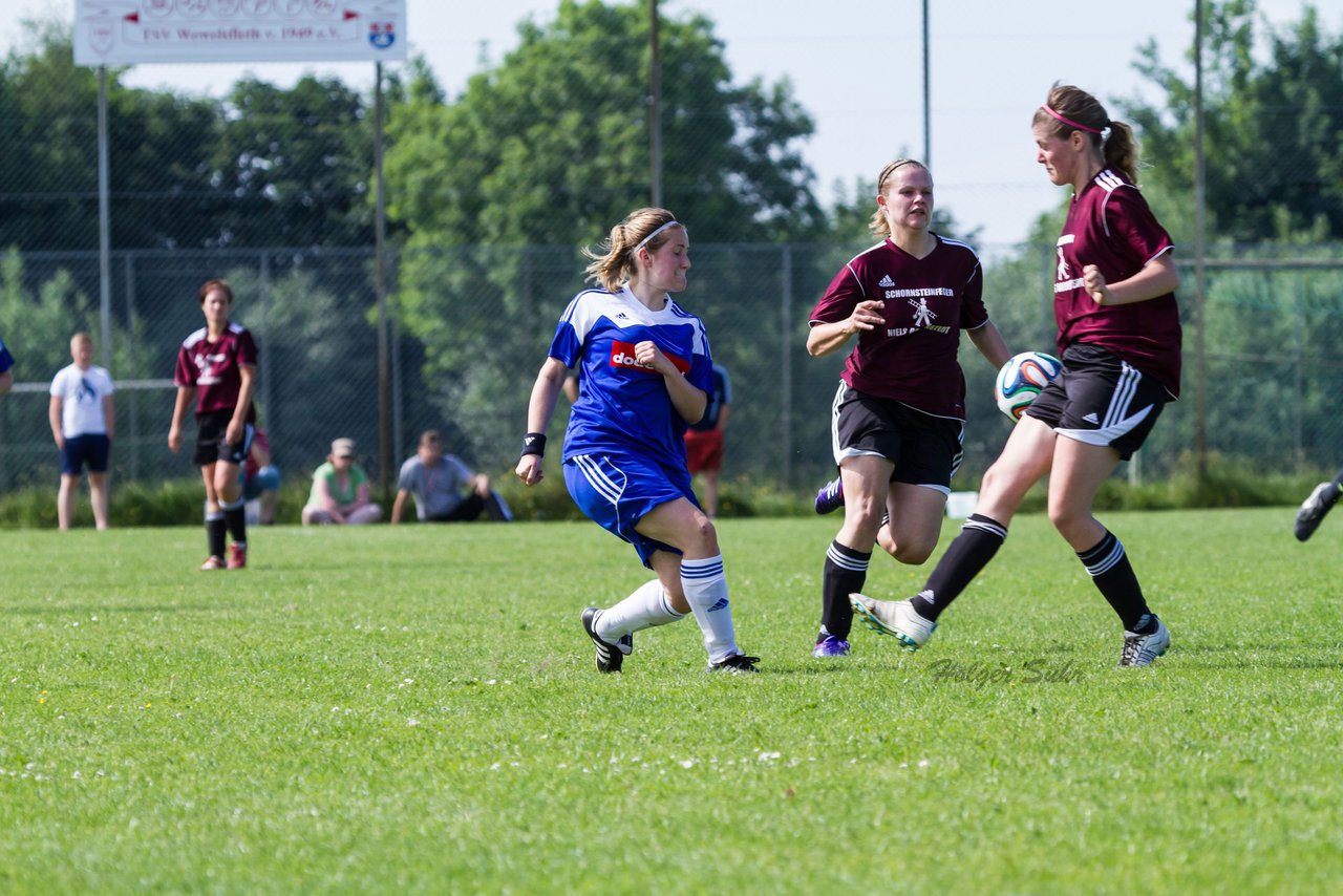 Bild 341 - Frauen SG Wilstermarsch - FSC Kaltenkirchen Aufstiegsspiel : Ergebnis: 2:1